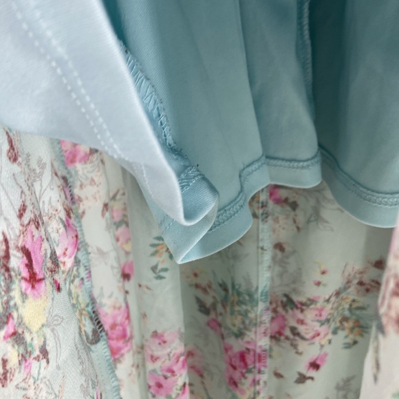 Cinderella by Disneyflowing princess floral hi low spaghetti strap dress medium - Picture 5 of 13